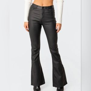 Black Leather Pants